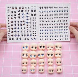 Wholesale Soft Clay Doll Cartoon Eye Film Face Eye Water <strong>DIY</strong> <strong>Sticker</strong> - Product Image 2
