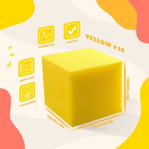 Gimnasia personalizada fuerte densidad suave esponja poliuretano bloque de espuma niños - Product Image 2