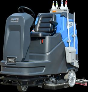 Hiệu quả cao 24V Điện quét sàn điều kiện mới tự động Riding-Loại máy giặt làm sạch đánh bóng sử dụng - Product Image 6