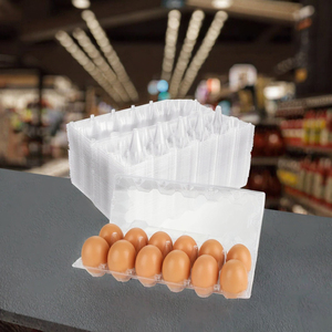 Barquettes et cartons à œufs jetables en plastique PET en gros, 2*6 trous, pour supermarchés, marque Fuxin HEVDEM - FABRIQUÉ EN TURQUIE - Product Image 2