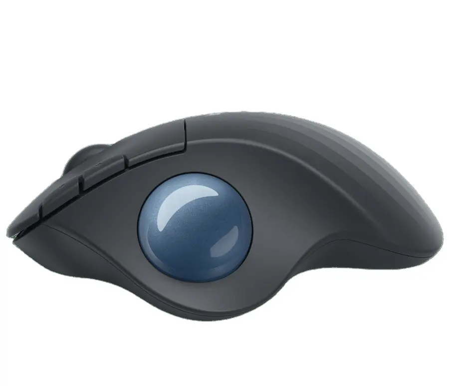 Logitech ERGOM575ワイヤレストラックボール人間工学に基づいたマウスデュアルモード充電式ワイヤレス光学式マウス