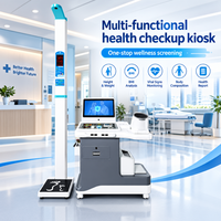 Kiosque de contrôle de santé en libre-service médical SH-T16, machine de diagnostic d'examen corporel complet intelligente, imprimante A4