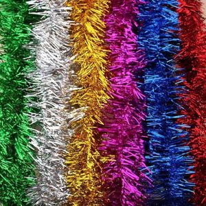 Guirnalda Redonda de Plástico y Tela con Lentejuelas para Decoración de Árboles de Navidad, Marca USA Mairun, Nueva - Product Image 6
