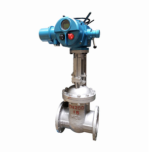 Запорный клапан с электроприводом из литой стали - Product Image 1