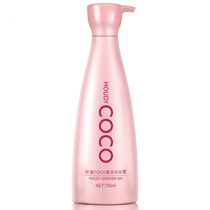 HOUDY vente en gros, parfum durable, hydratant, cheveux lisses, ensemble de shampoing et de gel douche - Product Image 1