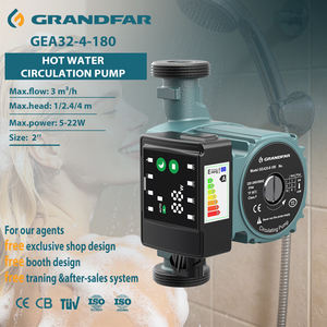 Bomba Circuladora de Agua Caliente Inteligente Automática Grandfar 50L/min 4M con Motor Encapsulado GEA32-4-180, Diseño Sin Fugas - Product Image 1
