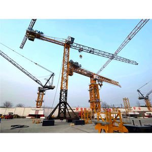 Grúa Torre Autoelevable de Plataforma <span class=keywords><strong>Plana</strong></span> Dahan QTZ125-6015 de 10 Toneladas, Altura de Elevación de 200 m, Motor de Alta Eficiencia, Equipada con PLC (Más) - Product Image 5