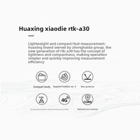 Récepteur GPS RTK portable haute précision A30, 1408 canaux, indice de protection IP66, émetteur-récepteur intégré, Wi-Fi/Bluetooth, fonctionnement de -30 à 65 °C