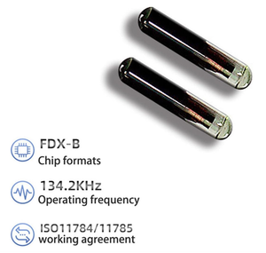 ペットの犬と猫のためのRFIDインプラントマイクロチップシリンジ134.2kHzプラスチック魚チップEm4305動物識別用ガラスタグ - Product Image 2