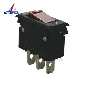 High Quality 5-20A IIluminated Electronic Power Circuit Breaker Rocker Switch Overload Protector