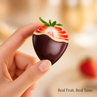 Gezonde Diepvries Traktatie Diepvries Chocolade Fruit 100% Natuurlijke Fruit Chocolade Roomvulling Klaar om te eten Zomerfeest Geen knoeien