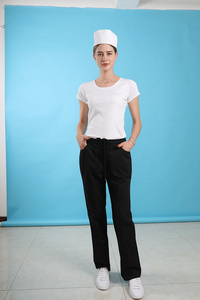 <span class=keywords><strong>Pantalon</strong></span> <span class=keywords><strong>de</strong></span> chef baggy essentiel unisexe <span class=keywords><strong>pour</strong></span> hommes et femmes - Product Image 6