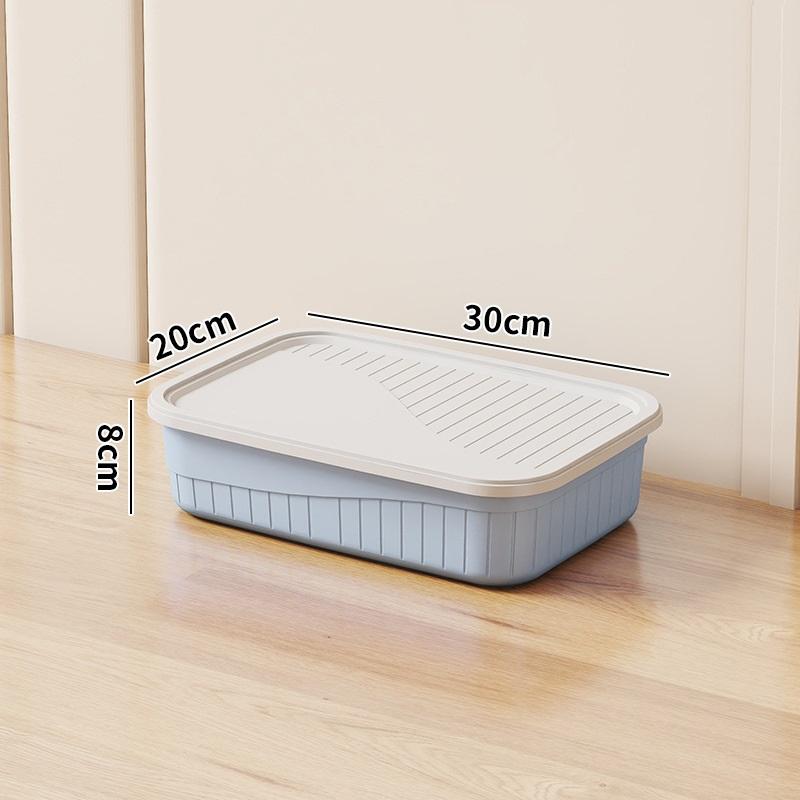 ขนาดกลางไม่มีที่จับสีน้ำเงิน