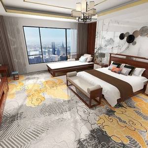 3 4 5ดาวการออกแบบที่ทันสมัยหรูหรา Marriott โรงแรมเตียงเฟอร์นิเจอร์ห้องนอนชุดห้องนอนโรงแรมเมลามีนเฟอร์นิเจอร์ห้องนอน - Product Image 5