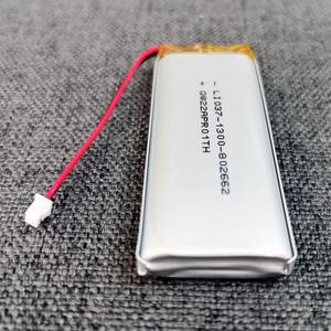 1S 802662 3.6V 3.7V 1300mAh batterie rechargeable au lithium polymère avec BMS et connecteur - Product Image 5