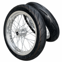 Ensemble de pneus anti-crevaison de 17 pouces pour SurRon Ultra Bee 100/80-17, pneus tout-terrain à crampons haute résistance 2026