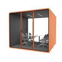 Cabine de bureau insonorisée, cabine téléphonique acoustique, cabine d'isolation sonore silencieuse, cabine pour centre commercial, maternité, nourrisson, bibliothèque, école, entreprise