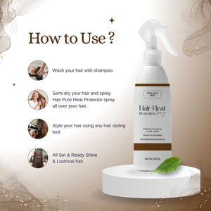 Nouvelle huile capillaire nourrissante et lissante au beurre de karité, protection thermique, sans cruauté et sans silicone, pour usage domestique - Product Image 4