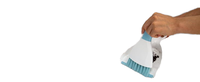 Kworld Mini pelle à poussière et ensemble de brosses Tête de balai en poils pour table, bureau, clavier, pelle à poussière et brosse de collection