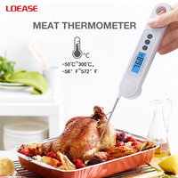 Termometer Makanan Digital Tipe Probe Termometer BBQ Dengan Pengukuran Suhu Daging