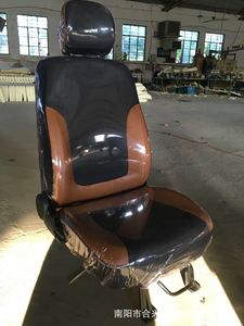 Vehículo eléctrico pequeño, <span class=keywords><strong>asiento</strong></span> de camión, <span class=keywords><strong>asiento</strong></span> de vehículo agrícola, <span class=keywords><strong>asiento</strong></span> del <span class=keywords><strong>conductor</strong></span>, con riel deslizante, logotipo de <span class=keywords><strong>respaldo</strong></span> ajustable - Product Image 2