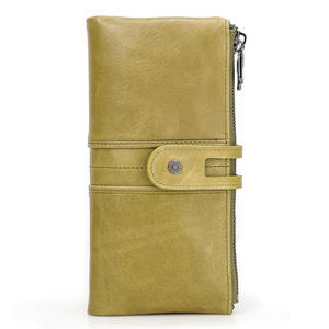 New Product Genuine <b>Leather</b> Passport ID Multifunction <b>Phone</b> <b>Bags</b> Wallets - Product Image 6