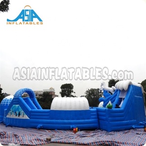 Snow N Ice World-Parque acuático gigante, parque de atracciones inflable, parque de agua inflable, parque temático sobre tierra con piscina inflable grande - Product Image 6