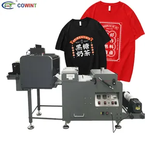 Cobint A3 Gloednieuwe Xp600 Voor Epson Dtf Printer Levert Inkjet T-Shirt Warmteoverdracht Dtf Drukmachine Pet Film Xp600