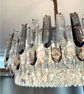 โคมไฟระย้าคริสตัลหรูหราขนาดใหญ่สำหรับโรงแรมโคมไฟระย้า K9ทันสมัย - Product Image 5