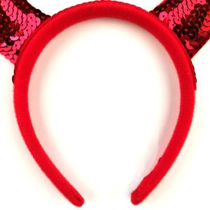 Jour de halloween costume accessoires démon bandeau accessoires paillettes diable cornes bandeau - Product Image 2