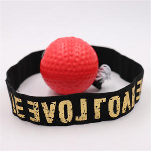 New Strap Boxing Reaction <b>Ball</b> Head-Mounted Sanda Fighting Training <b>Equipment</b> Speed <b>Ball</b> - Product Image 1