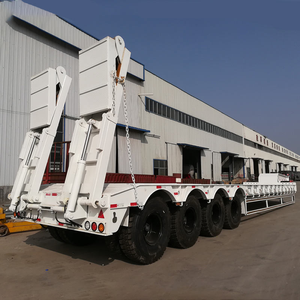 Semirremolque de plataforma baja de 3/4 ejes Fengniao de alta resistencia, capacidad de carga de 1-2 toneladas, 12.5x2.5x1.5m, origen Shandong - Product Image 5