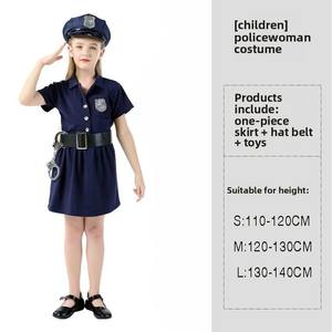 <span class=keywords><strong>Costume</strong></span> Cosplay <span class=keywords><strong>Halloween</strong></span> pour enfants <span class=keywords><strong>Costume</strong></span> de performance <span class=keywords><strong>d</strong></span>'officier pour garçon et fille avec pantalon pour jeu de rôle et tenue de fête - Product Image 6