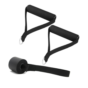 Tubi di alta qualità per esercizi <span class=keywords><strong>Fitness</strong></span> con fettuccia in Nylon resistente per Body Building-include fasce di resistenza all'ancoraggio delle porte - Product Image 1