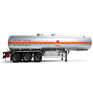 DOT Certified LPG Haulage Semi <b>Trailer</b> 50m³ Heavy Duty Industrial Liquefied Gas Logistics <b>Trailer</b> - Product Image 3