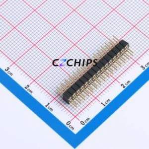 XDZ200C-2-15-Z-2.8-G1 Pin Header Through hole Component (THT),P=2mm Connector 2x15P 2mm 2mm Round Pin - Product Image 1