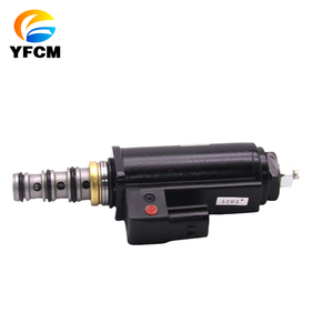 Suku Cadang <span class=keywords><strong>Excavator</strong></span> untuk Kobelco <span class=keywords><strong>SK200</strong></span>/210/230/260/350-6E-8 Super 8 Pompa Hidrolik Pengunci Keamanan Katup <span class=keywords><strong>Solenoid</strong></span> Proporsional Lengan Kecil - Product Image 2