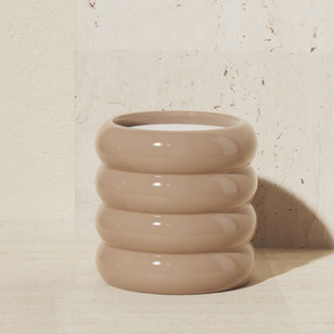 Contenitore per Candele in Ceramica Vuoto di Alta Qualità C&H, Fatto a Mano con Logo Inciso Personalizzato - Product Image 6