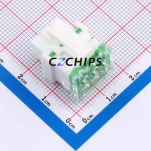 DLL-5557-6Y-FS Housing (Wire-to-Board / Wire-to-Wire) P=4.2mm Connector 2x3P 4.2mm 4.2mm 2 - Product Image 1