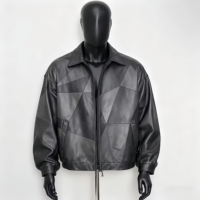 Veste pour homme de haute qualité, personnalisable avec logo OEM, en denim rouge d'hiver, formelle, écologique, respirante, mince, réversible, épaisse, avec paillettes