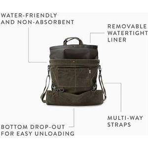 Échantillon gratuit : Sac de cueillette de fruits en polyester 600D, tablier de jardin pour la cueillette de fruits et légumes en extérieur, verger et ferme - Product Image 2