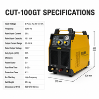 Découpeuse plasma CNC RILON CUT-100GT 100A 380V IGBT pour la découpe de métaux