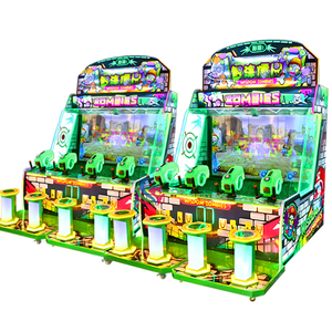 Machine de jeu d'arcade à quatre joueurs avec pistolets à eau, construction métallique, prise en charge de l'anglais, pour enfants - Prix usine - Product Image 4
