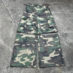 パンツ Studs Asymmetry Zipper Camo Cargo Pants Amazon.com: RINZON Men's High Waisted Camouflage Zipper