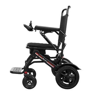 15kgs 소형 전동 휠체어 여행 라이트 휴대용 접이식 전동 휠체어