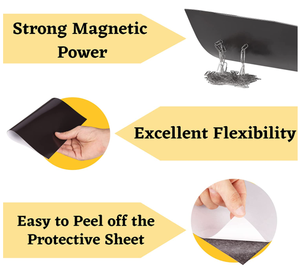 Maghard tấm từ tính linh hoạt/nam châm cao su A1,A2,A3,A4,A5/nam châm tấm nam châm cao su đẳng hướng, tấm từ tính linh hoạt - Product Image 5