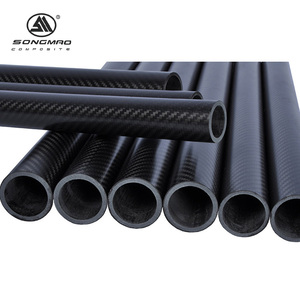 Nhà Máy Trực Tiếp 8Mm 10Mm 12Mm 13Mm 15Mm 16Mm 17Mm 18Mm 19Mm Đường Kính Epoxy Nhựa Ống Sợi Carbon - Product Image 1