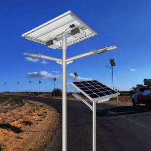 Nueva Farola Solar LED de Plástico para Carreteras Volt de 30W 60W IP65, Tipo Dividido - Product Image 4