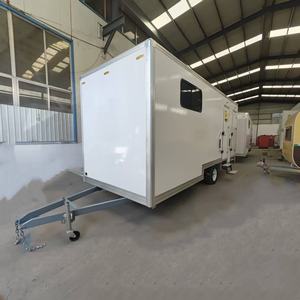 <span class=keywords><strong>Maison</strong></span> mobile préfabriquée extensible de luxe en panneaux composites sur remorque - Product Image 5
