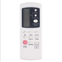 Télécommande de climatiseur GZ-1002B-E1 Galan-z Remplacement de la souris à code fixe Télécommande TV avec clavier en silicone